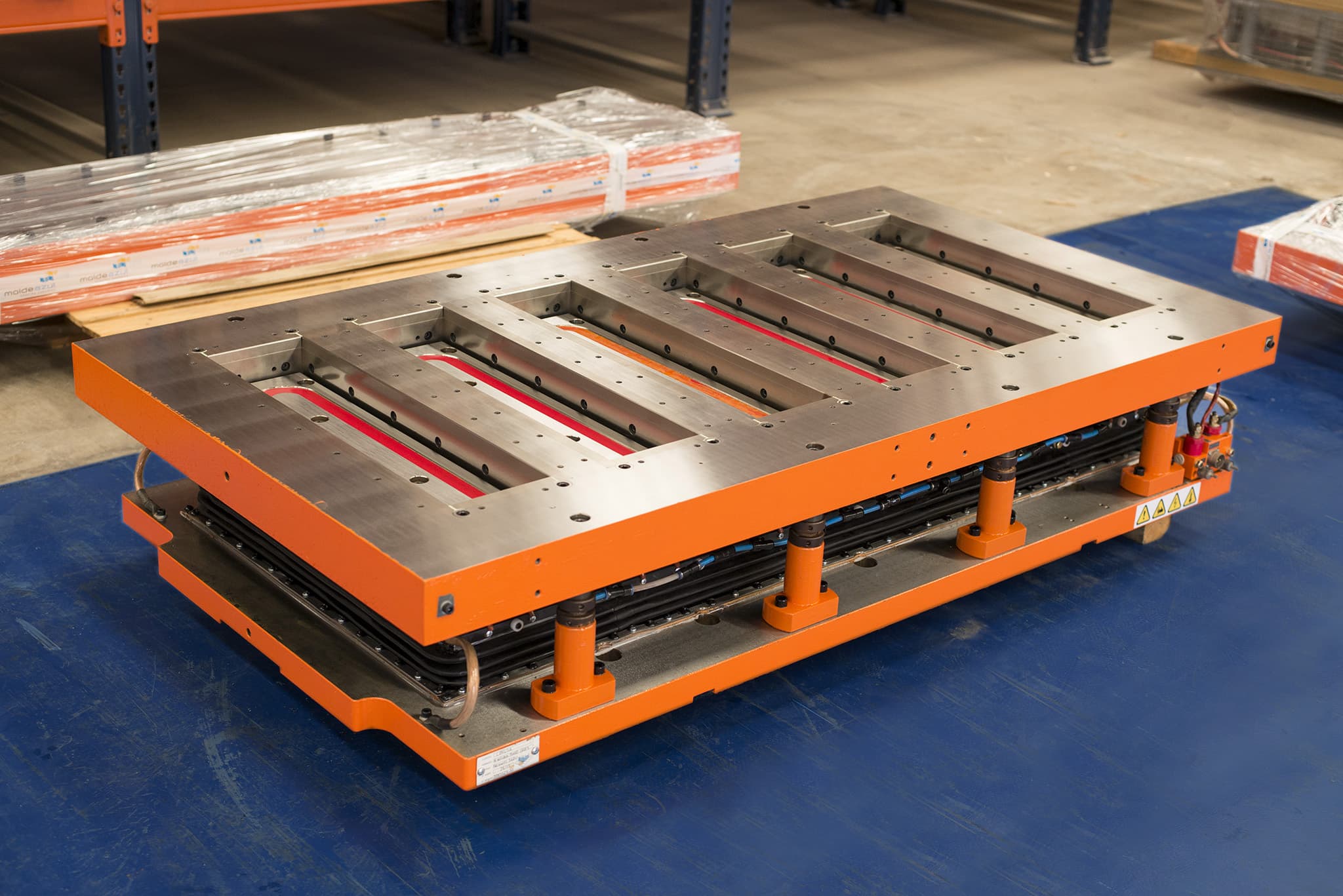 Large Scale Multi-Section Ceramic Mold System